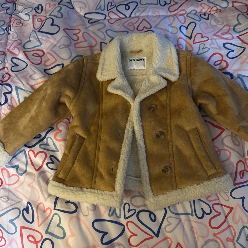 Faux shearling jacket